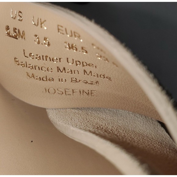 Sam Edelman Women’s Josefine Suede Tan Sandals Wooden Heel Size 6.5M - Picture 12 of 14